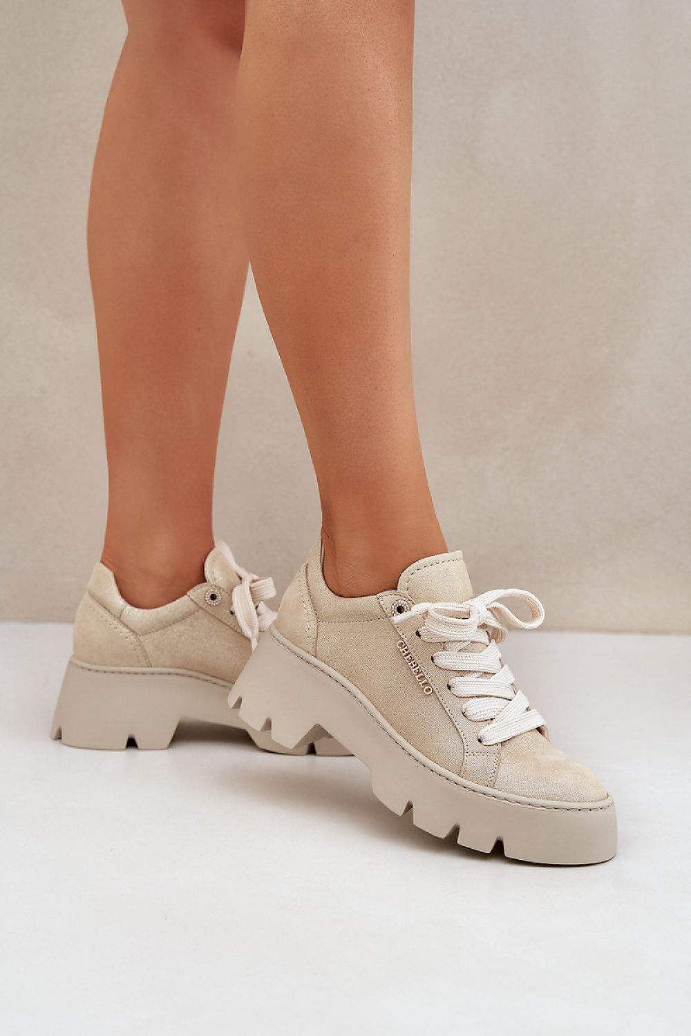  Sportovní boty na platformě model 208346 Step in style 