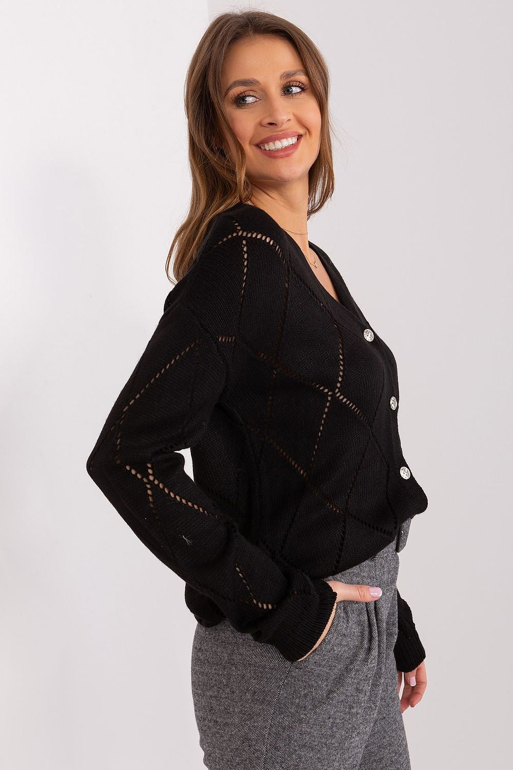  Svetr na zapínání  model 208629 Rue Paris 