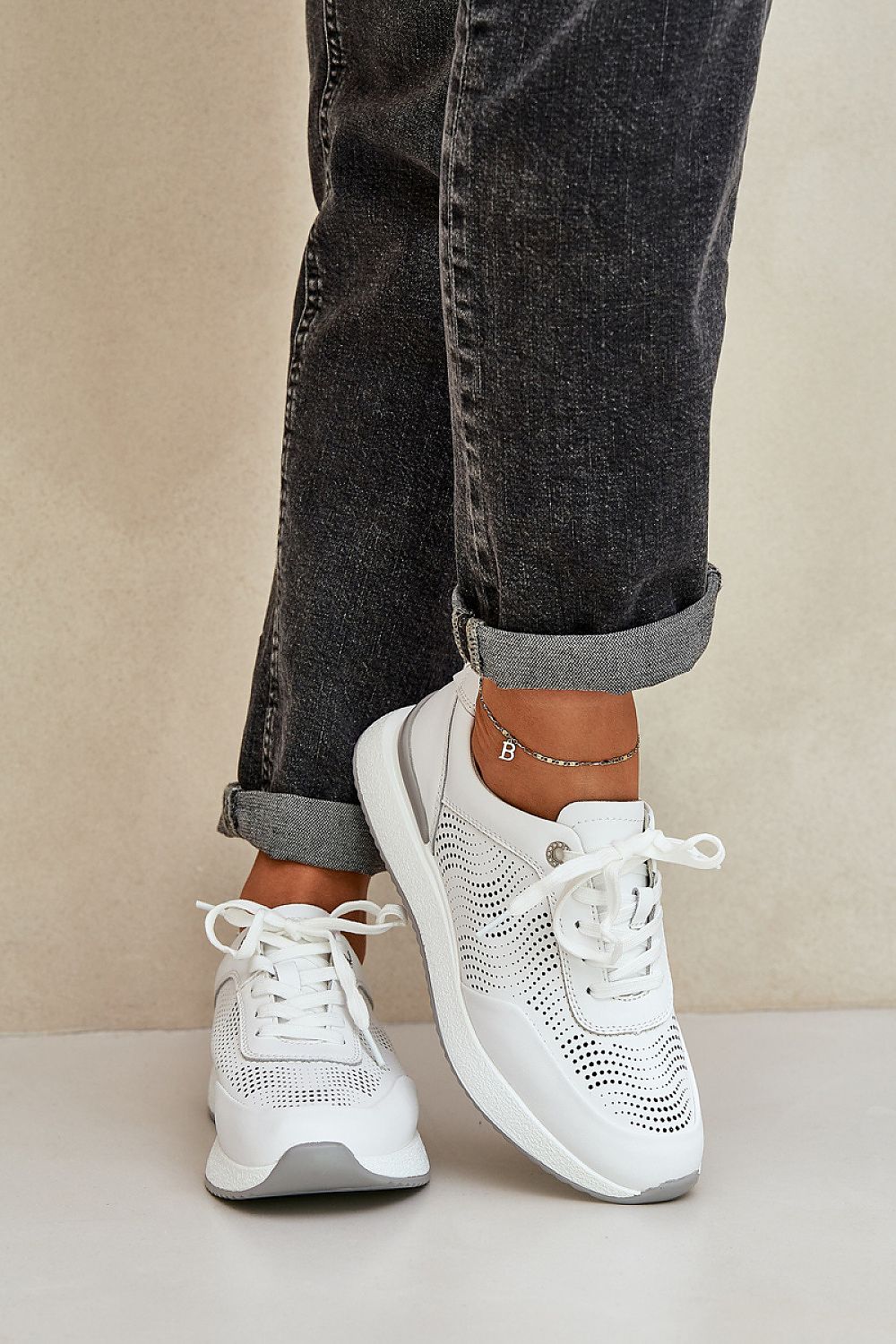 Sportovní boty na platformě model 209059 Step in style 