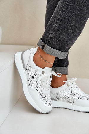  Sportovní boty na platformě model 209059 Step in style 