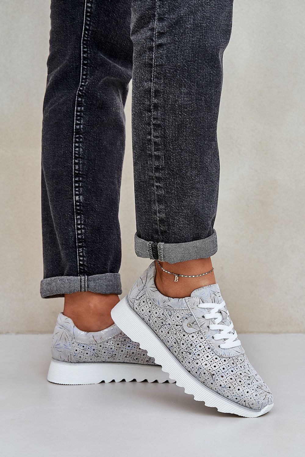  Sportovní boty na platformě model 209065 Step in style 