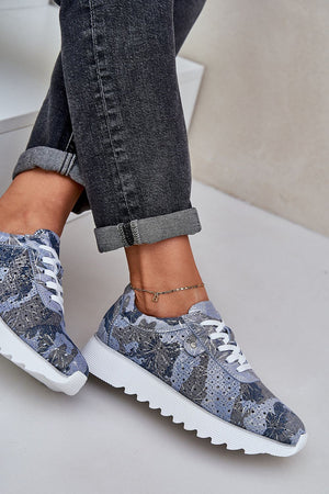  Sportovní boty na platformě model 209066 Step in style 