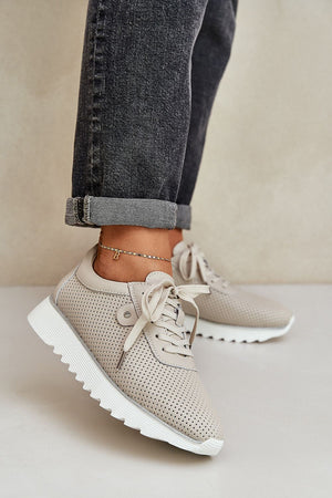 Sportovní boty na platformě model 209067 Step in style 