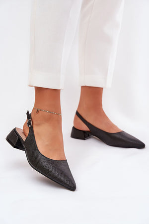  Sandály na podpatku  model 209432 Step in style 
