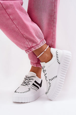  Sportovní boty na platformě model 209439 Step in style 