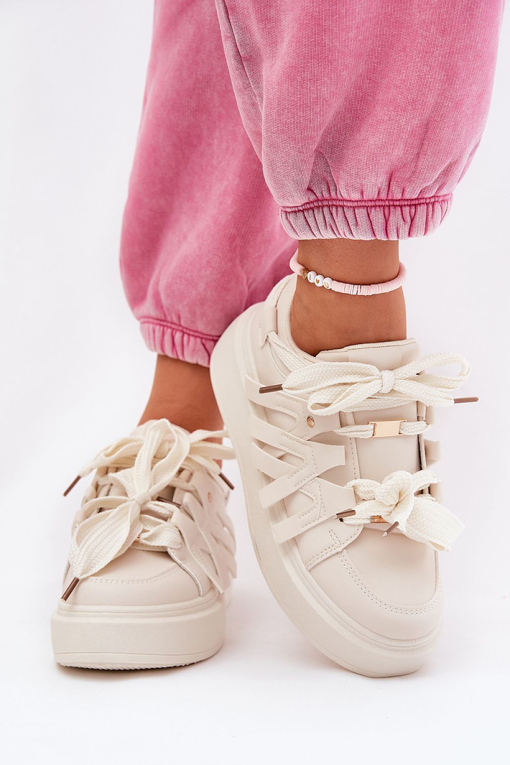  Sportovní boty na platformě model 209450 Step in style 