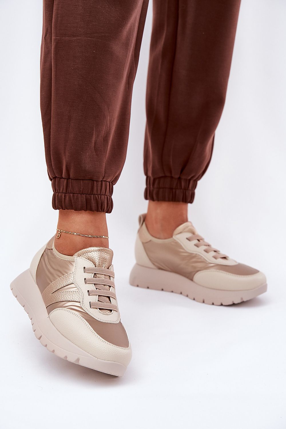  Sportovní boty na platformě model 209468 Step in style 