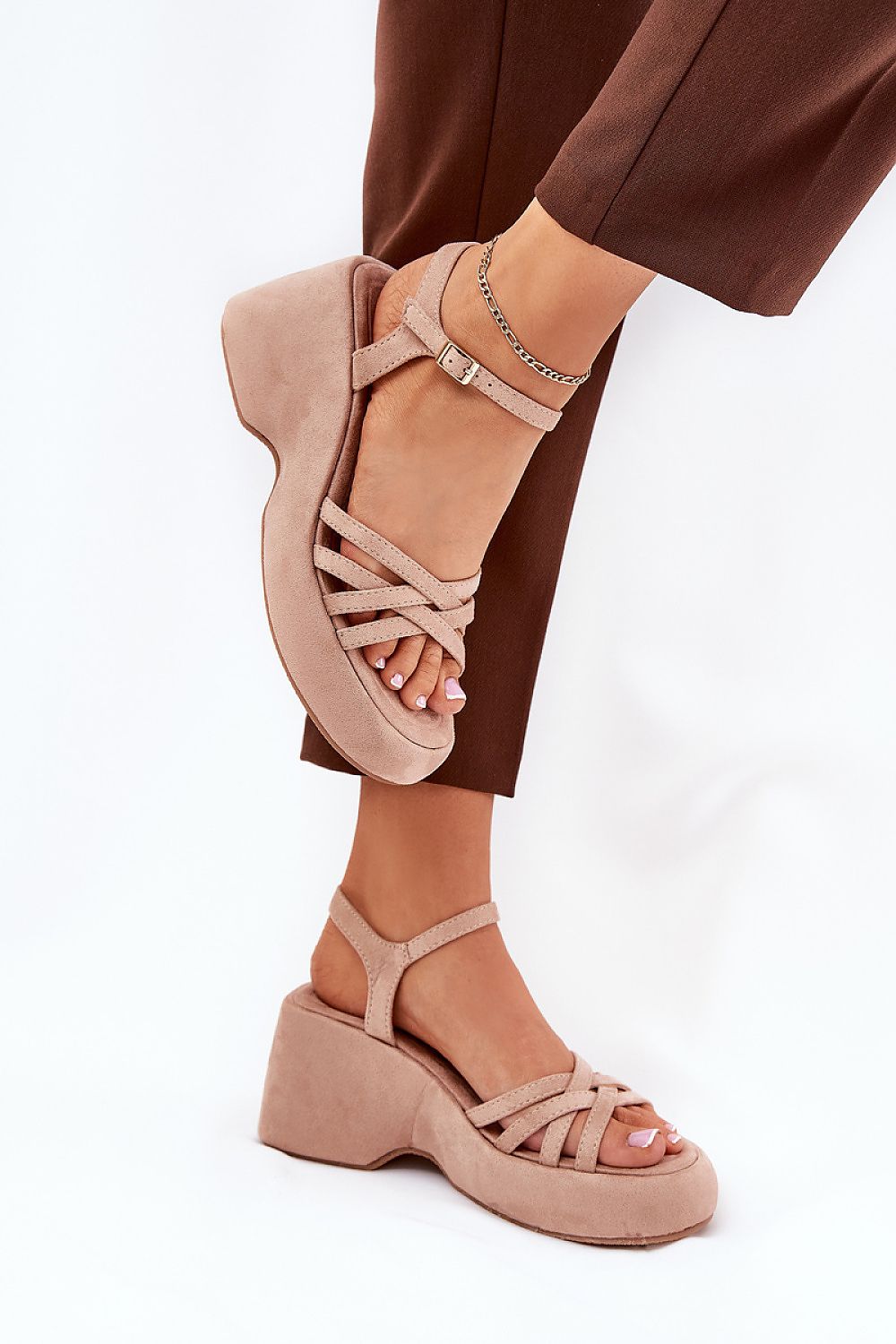  Bota na klínech  model 209914 Step in style 