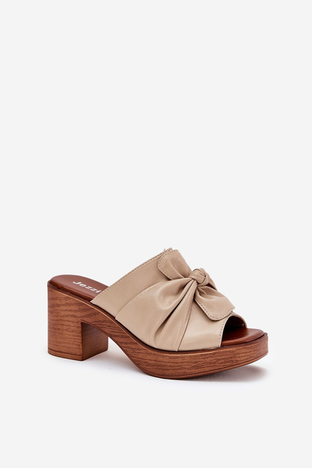  Klapky na podpatku model 209935 Step in style 