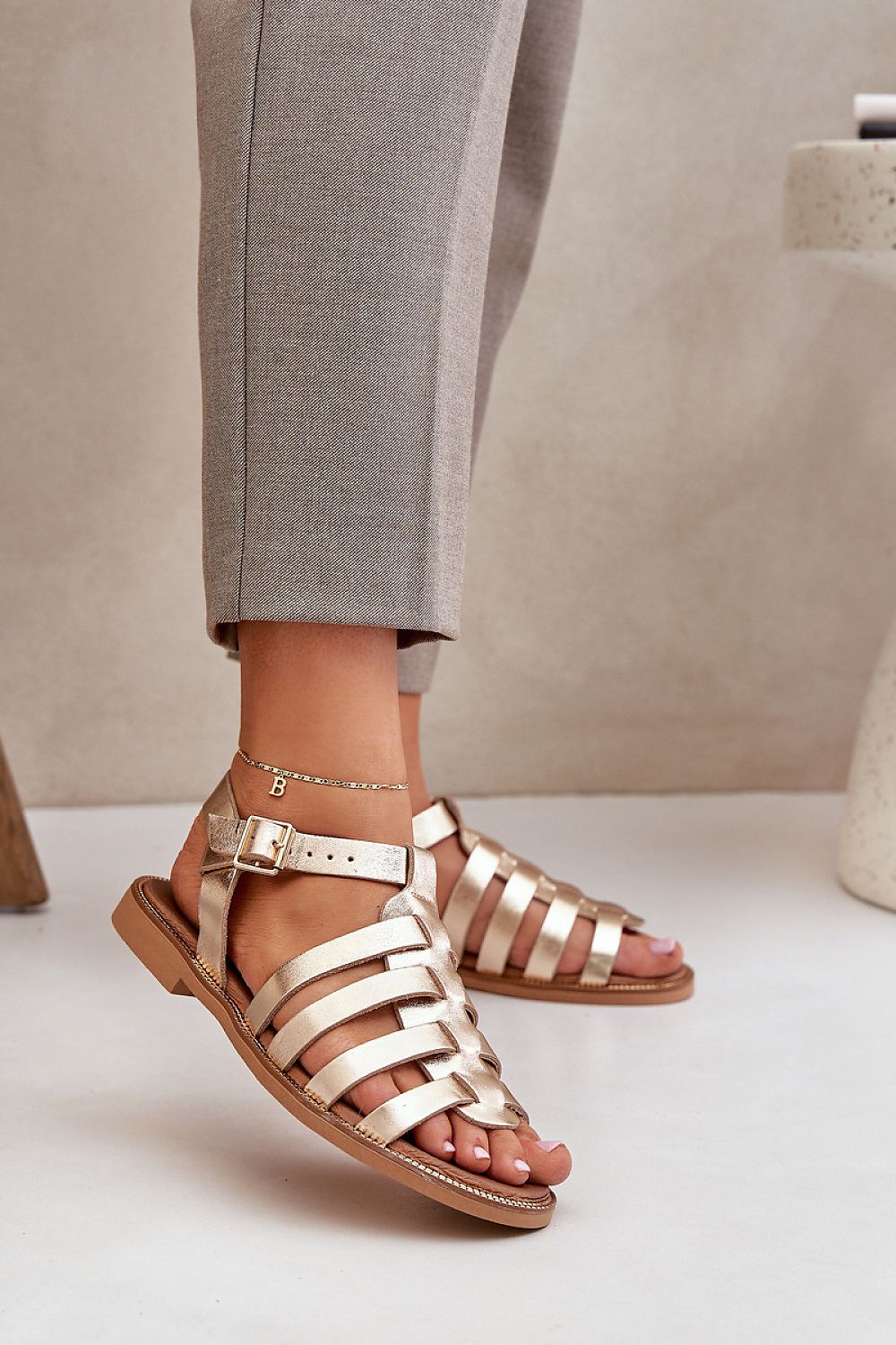  Sandály  model 210713 Step in style 