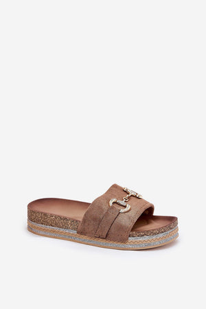  Klapky na platformě model 210759 Step in style 