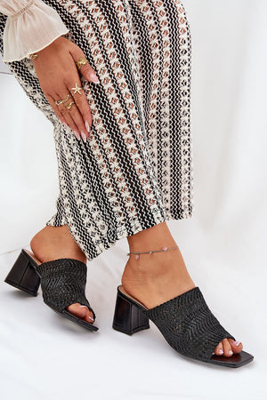  Klapky na podpatku model 210783 Step in style 