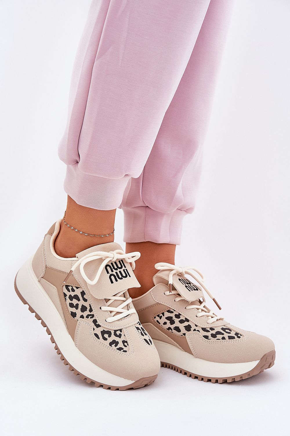  Sportovní boty na platformě model 211006 Step in style 