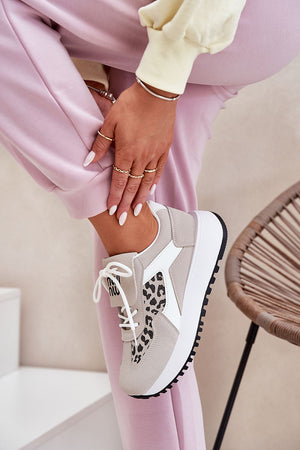  Sportovní boty na platformě model 211007 Step in style 