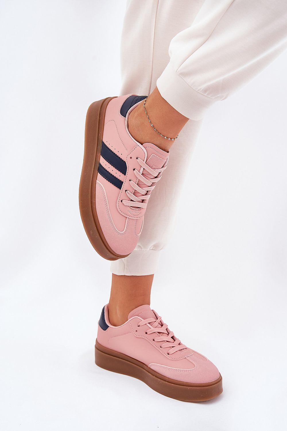  Sportovní boty na platformě model 211009 Step in style 
