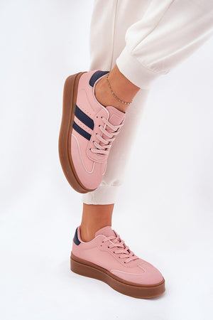  Sportovní boty na platformě model 211009 Step in style 