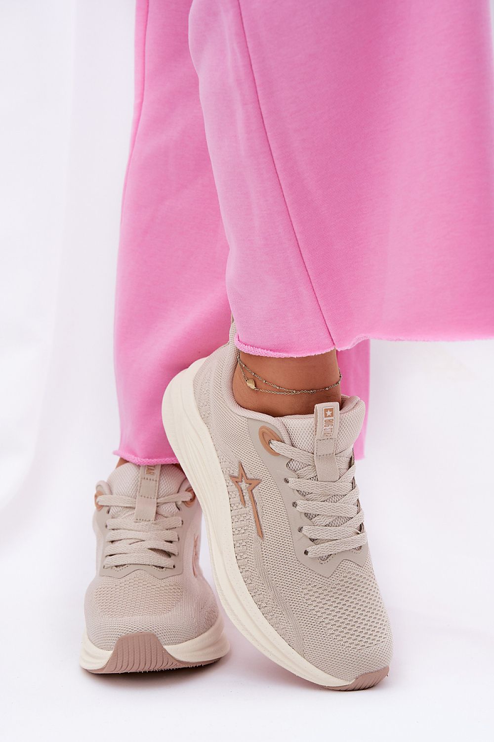  Sportovní boty na platformě model 211329 Step in style 