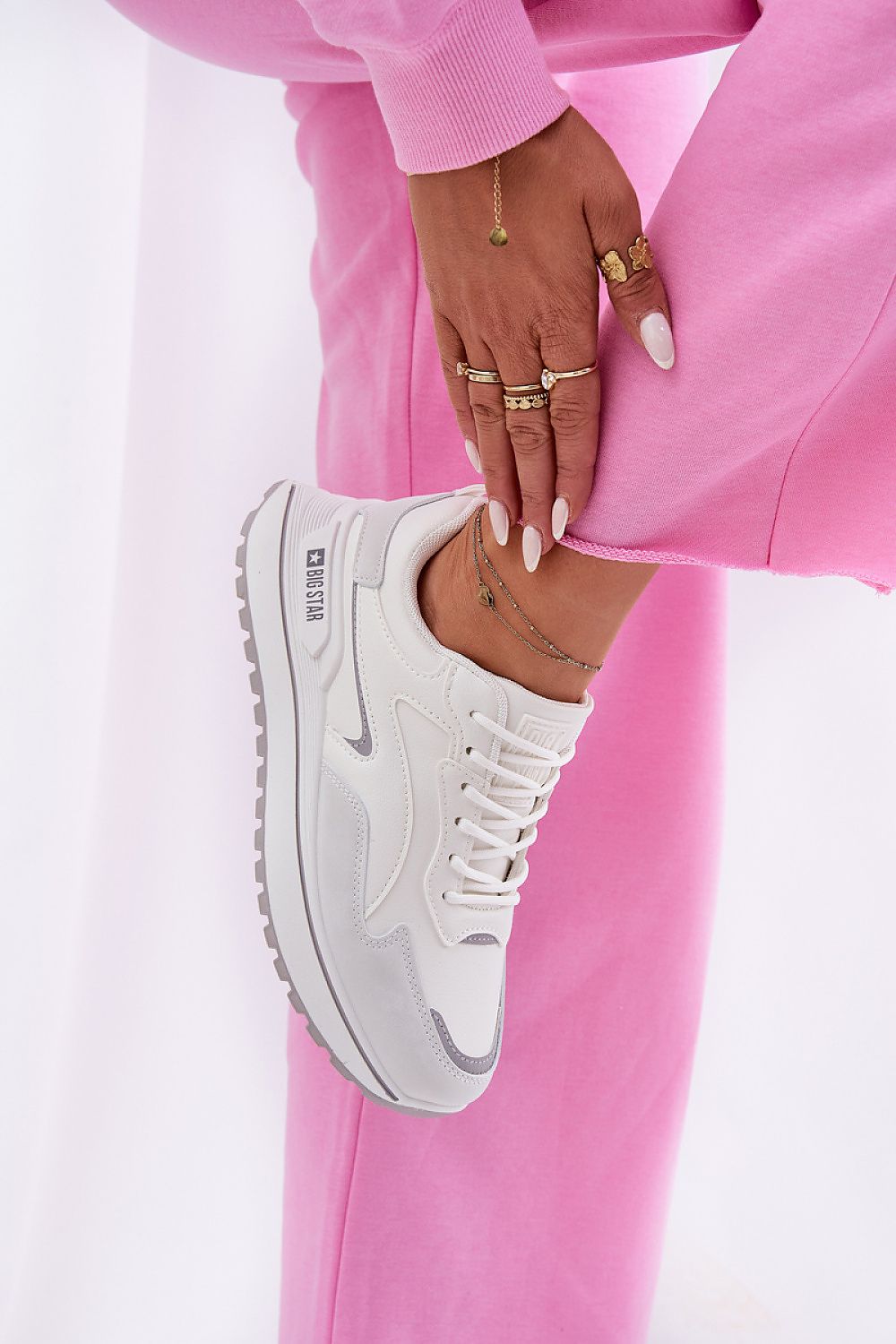  Sportovní boty na platformě model 211330 Step in style 