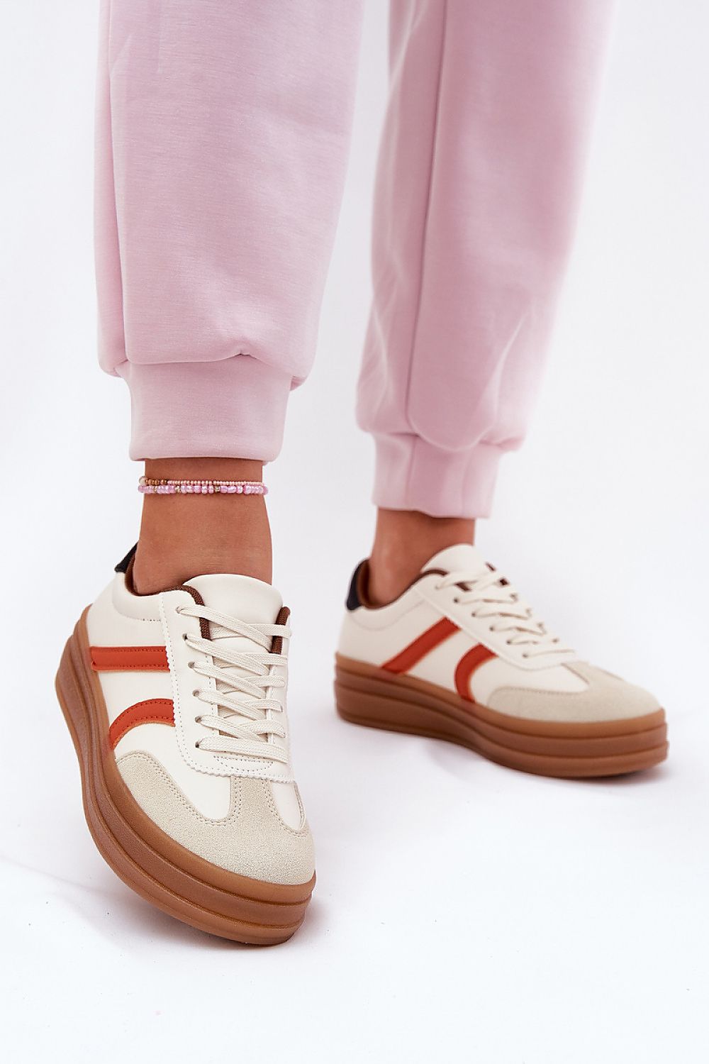  Sportovní boty na platformě model 211348 Step in style 