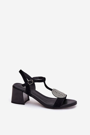  Sandály na podpatku  model 211368 Step in style 