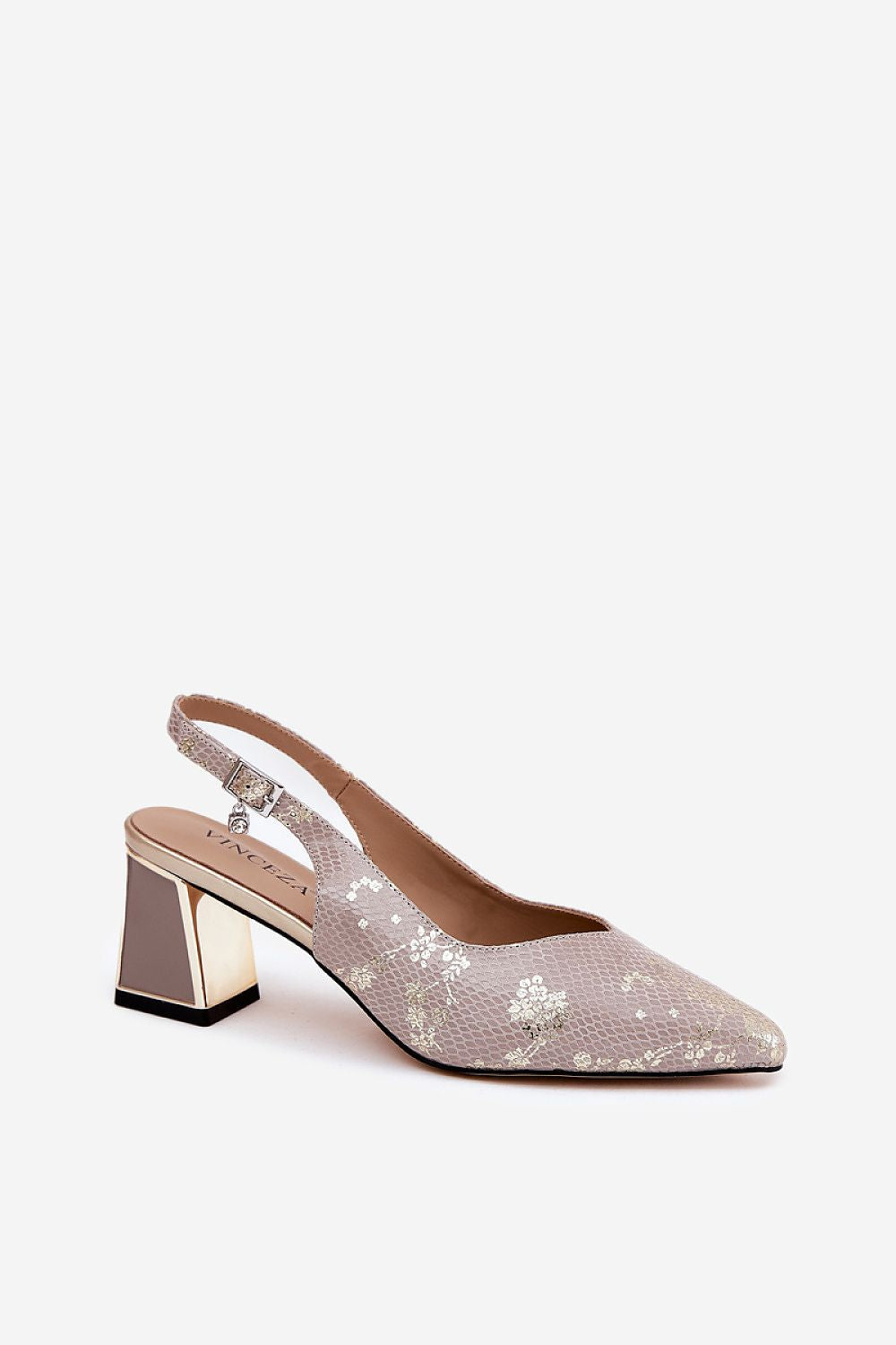  Sandály na podpatku  model 211372 Step in style 