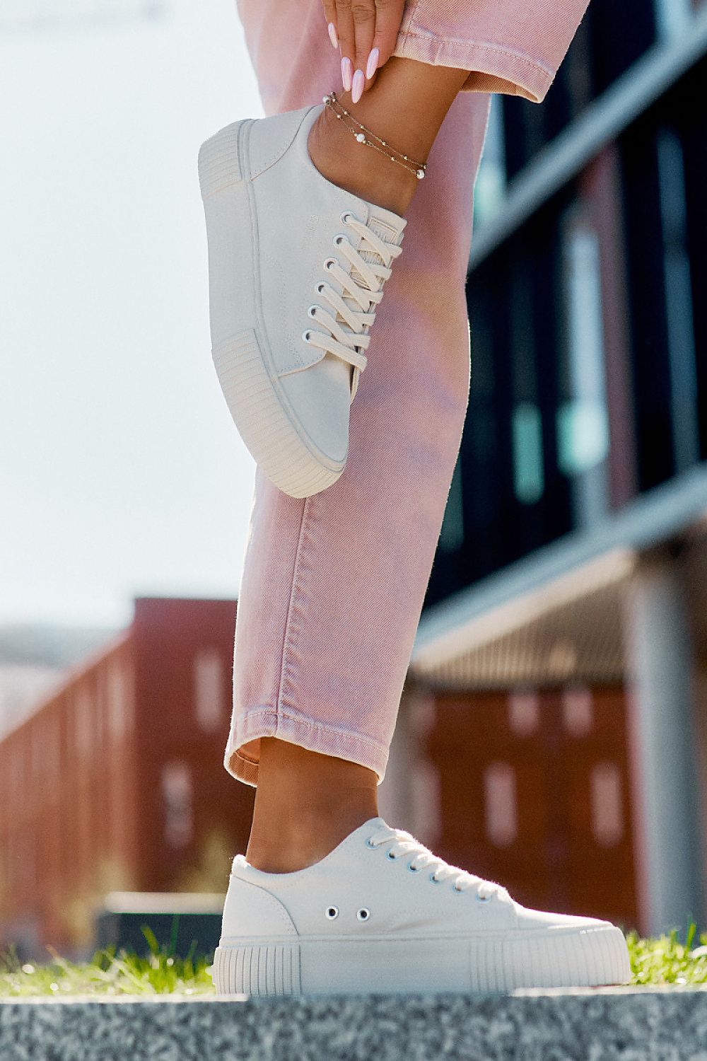  Tenisky na platformě model 212723 Step in style 