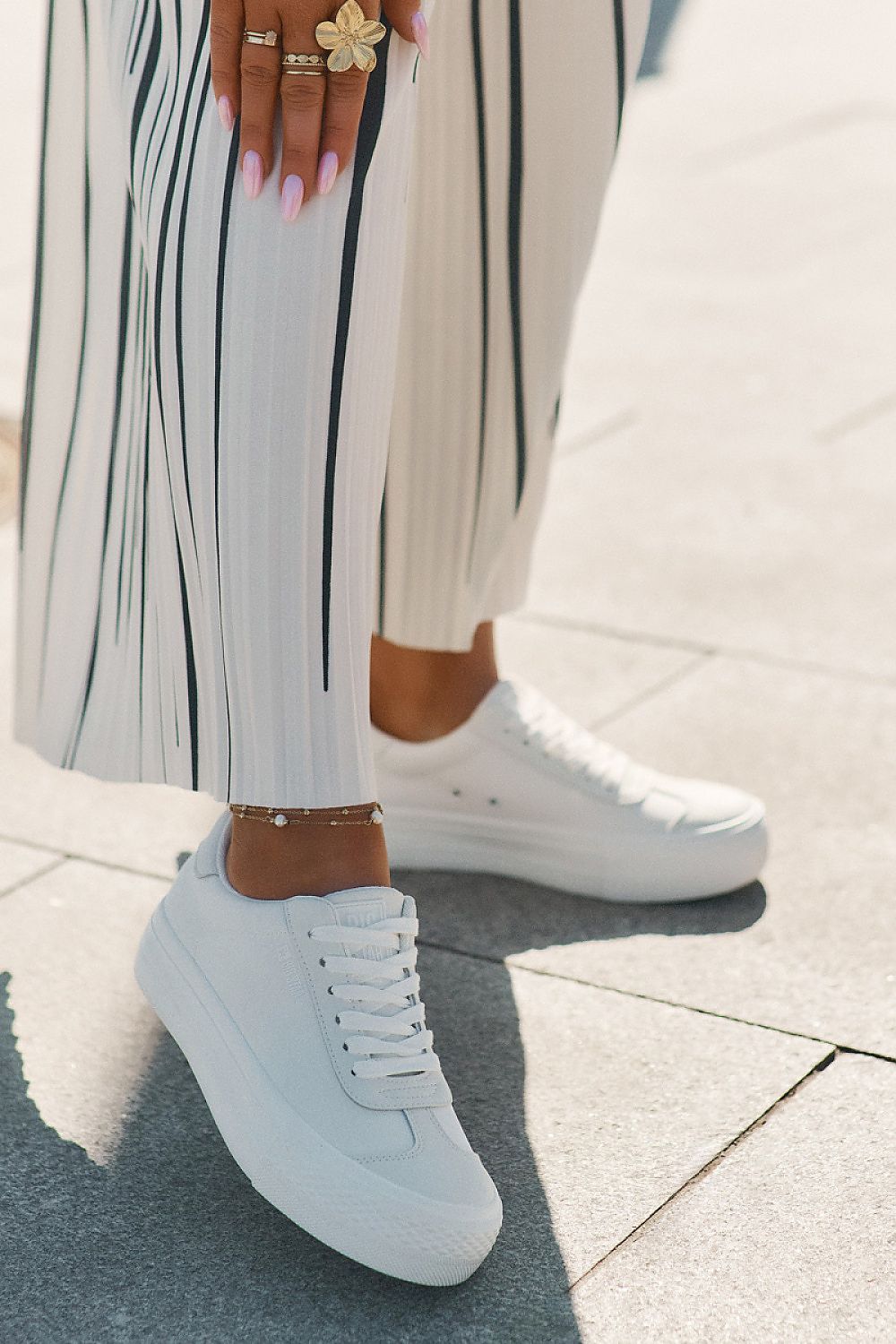  Tenisky na platformě model 212724 Step in style 