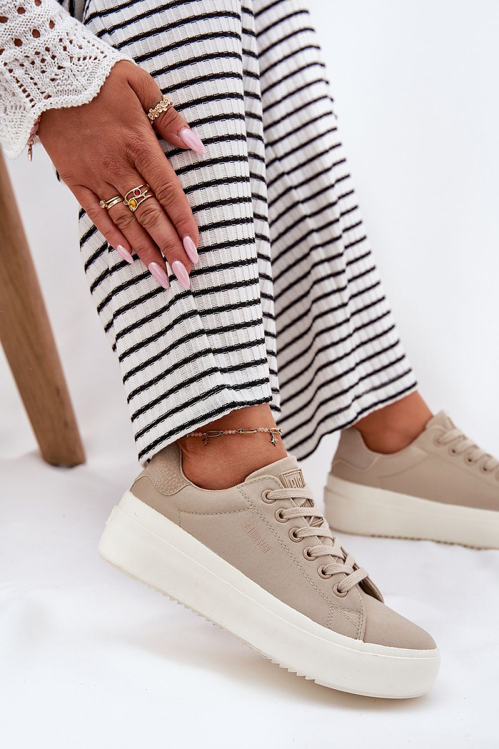  Tenisky na platformě model 212726 Step in style 