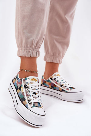  Tenisky na platformě model 212731 Step in style 