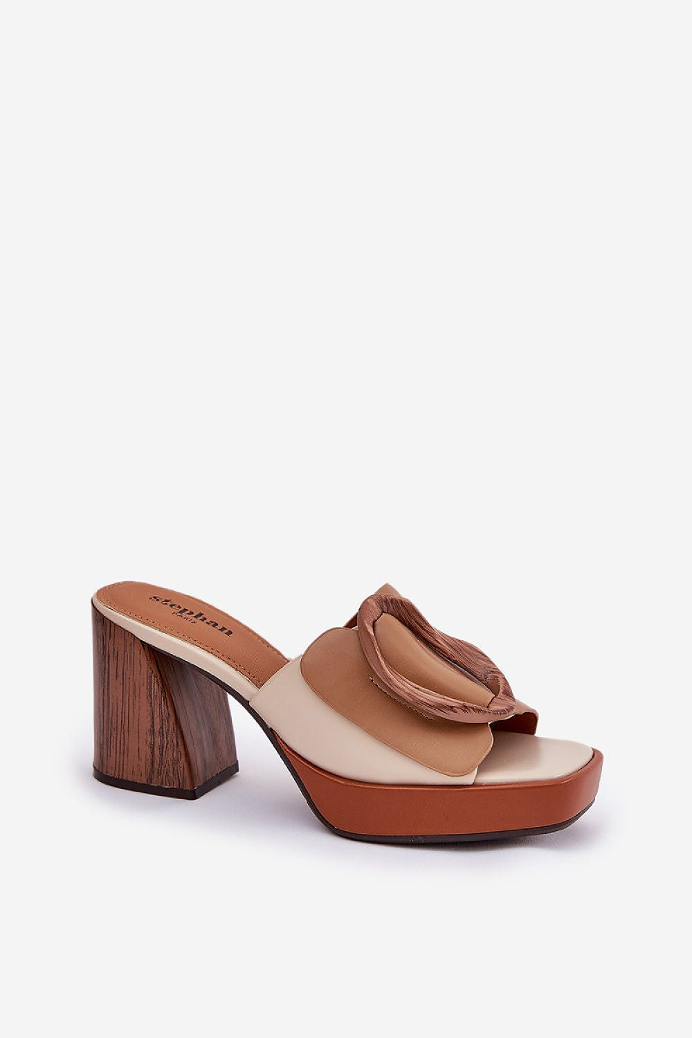  Klapky na podpatku model 212885 Step in style 