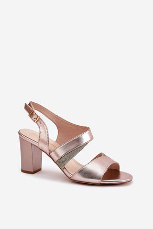  Sandály na podpatku  model 212909 Step in style 