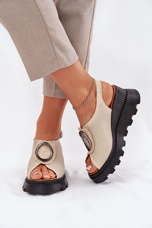  Bota na klínech  model 213005 Step in style 