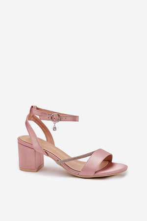  Sandály na podpatku  model 213010 Step in style 