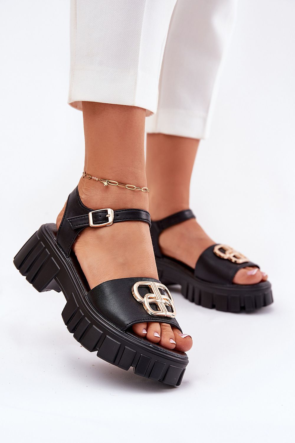  Sandály  model 213019 Step in style 