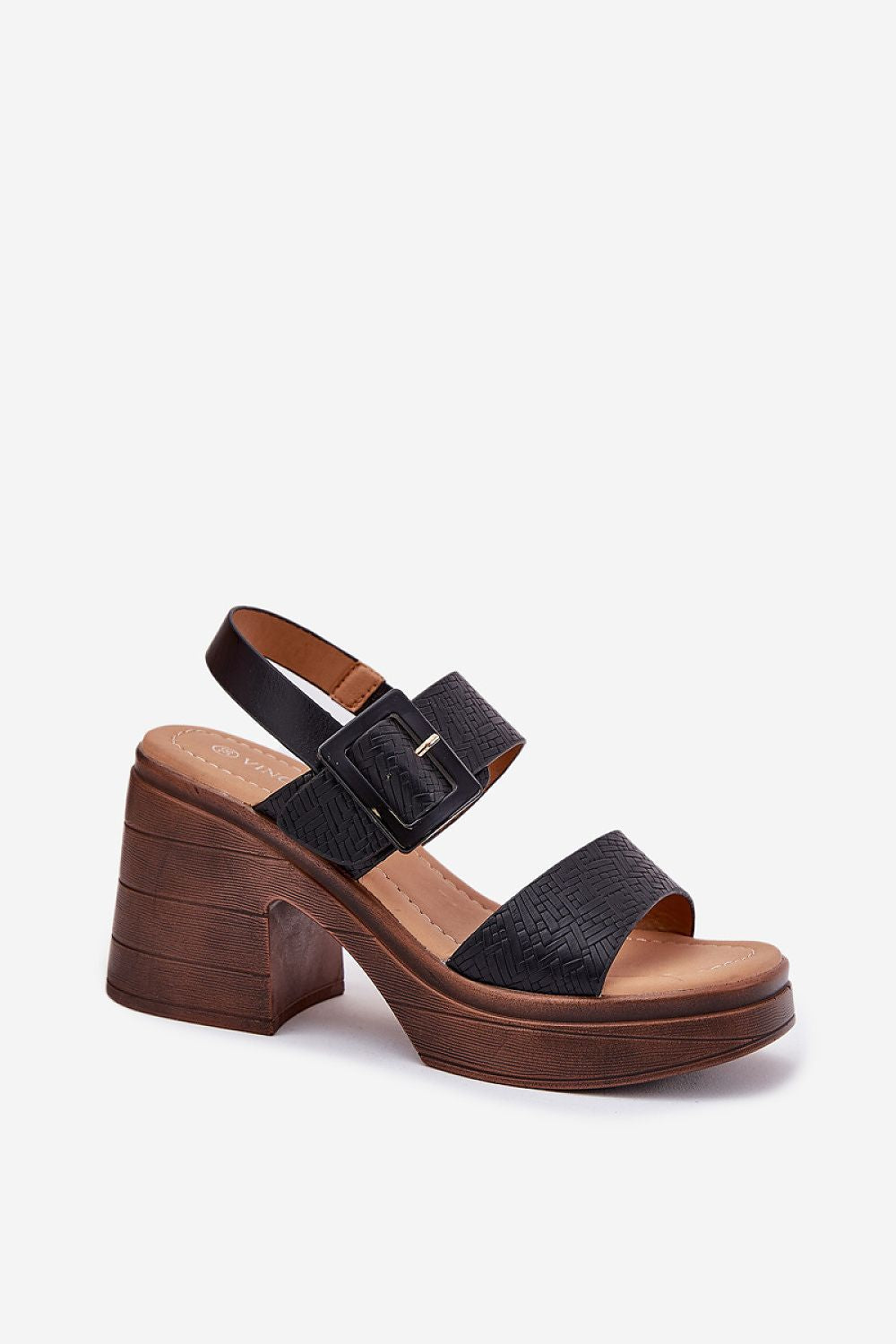  Sandály na podpatku  model 213164 Step in style 