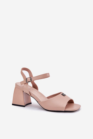  Sandály na podpatku  model 213185 Step in style 