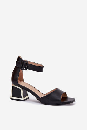  Sandály na podpatku  model 213930 Step in style 
