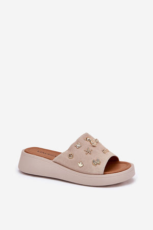  Klapky na platformě model 213952 Step in style 