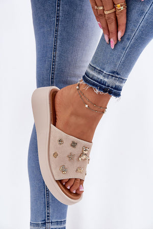  Klapky na platformě model 213952 Step in style 