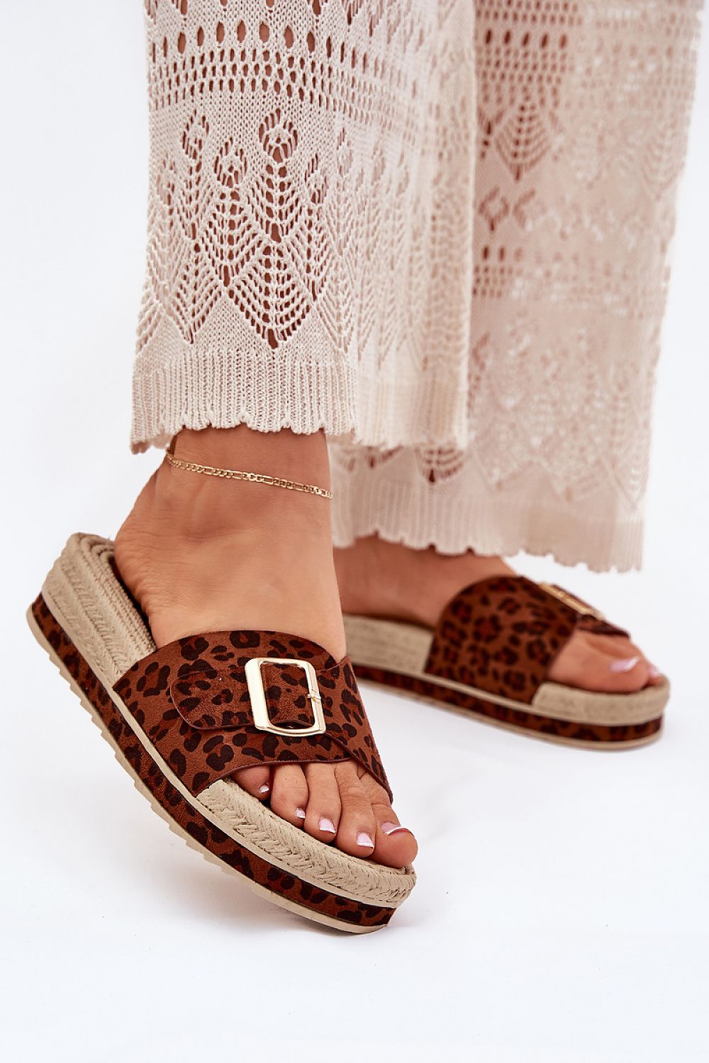  Klapky na platformě model 214722 Step in style 