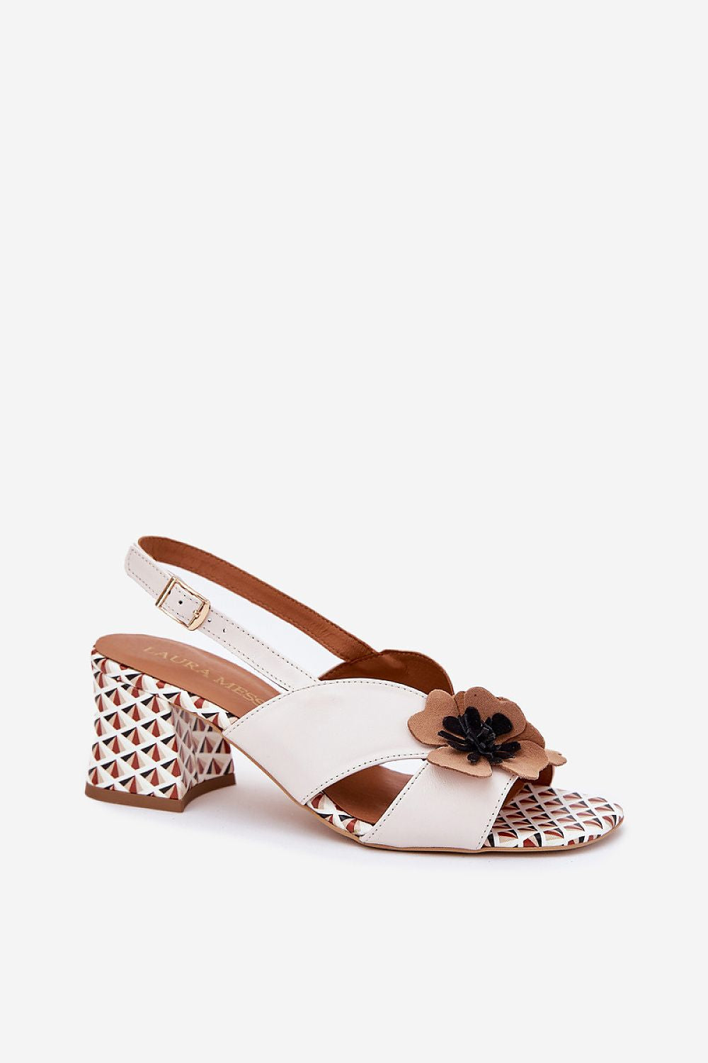  Sandály na podpatku  model 214983 Step in style 