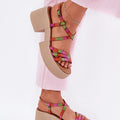  Sandály na podpatku  model 215023 Step in style 