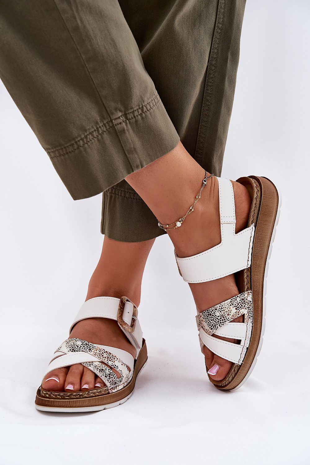  Sandály  model 215160 Step in style 