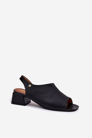  Sandály na podpatku  model 215343 Step in style 