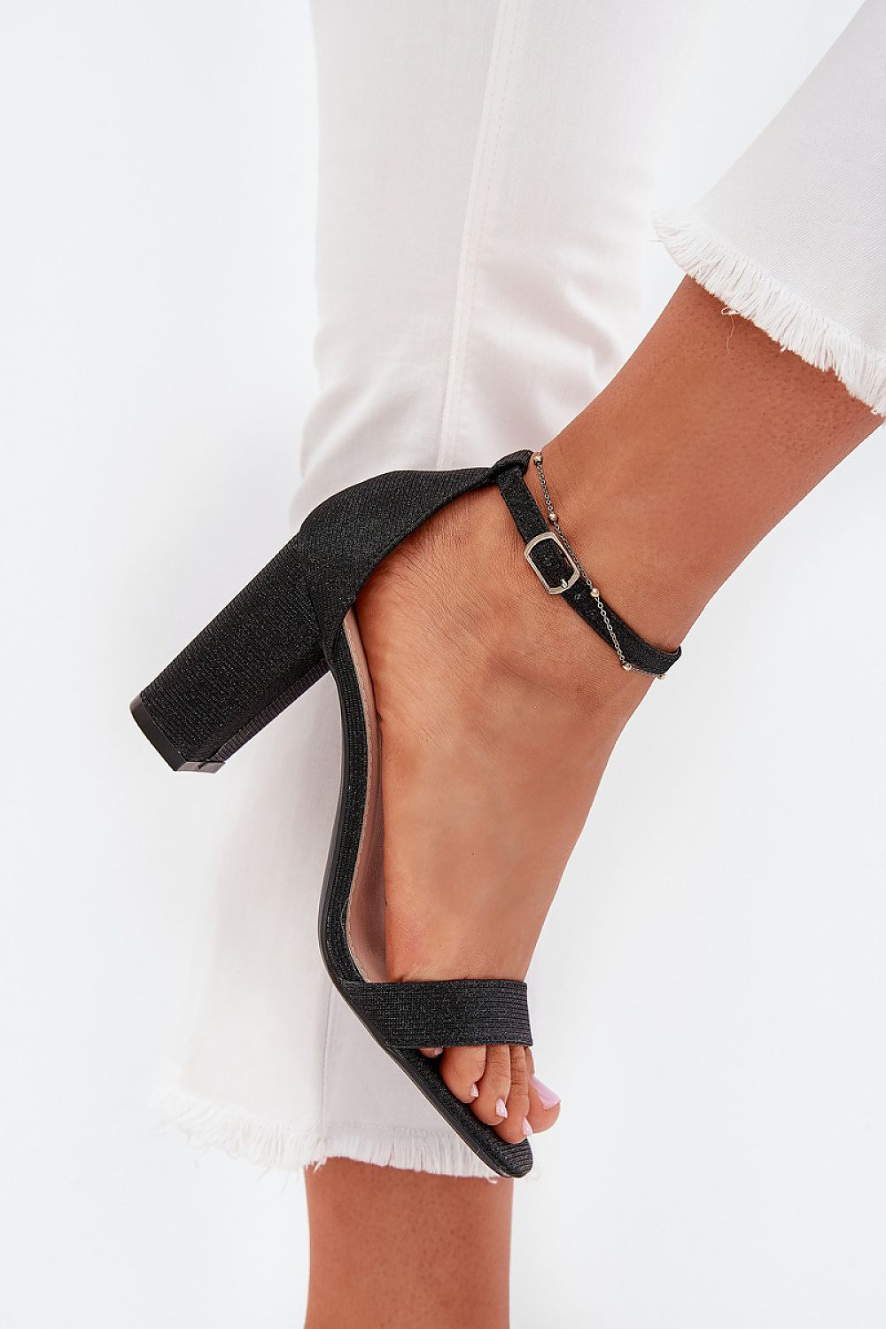  Sandály na podpatku  model 215642 Step in style 