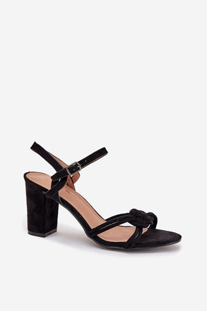  Sandály na podpatku  model 215644 Step in style 