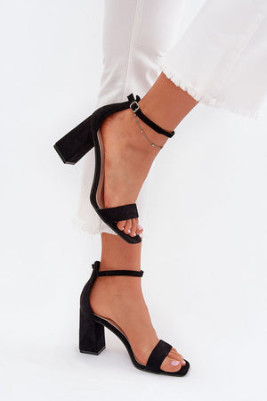  Sandály na podpatku  model 215703 Step in style 