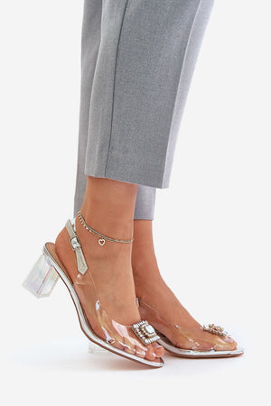  Sandály na podpatku  model 215722 Step in style 