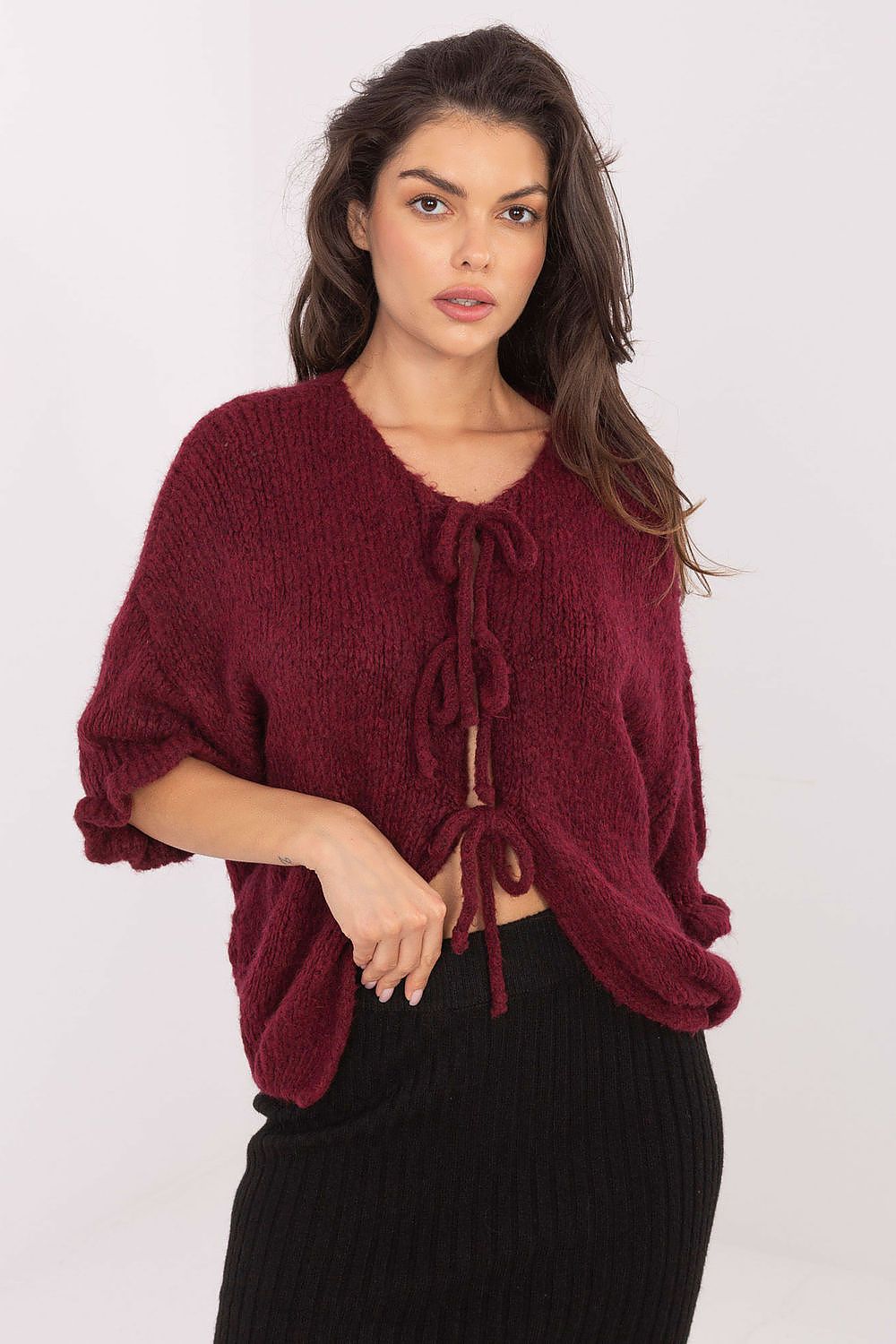  Svetr na zapínání  model 216109 Italy Moda 