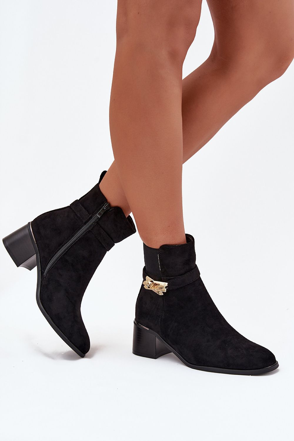  Boty na podpatku  model 216650 Step in style 